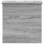 Storage Box Grey Sonoma 30x35x35 cm Engineered Wood - Bargainia.com - 