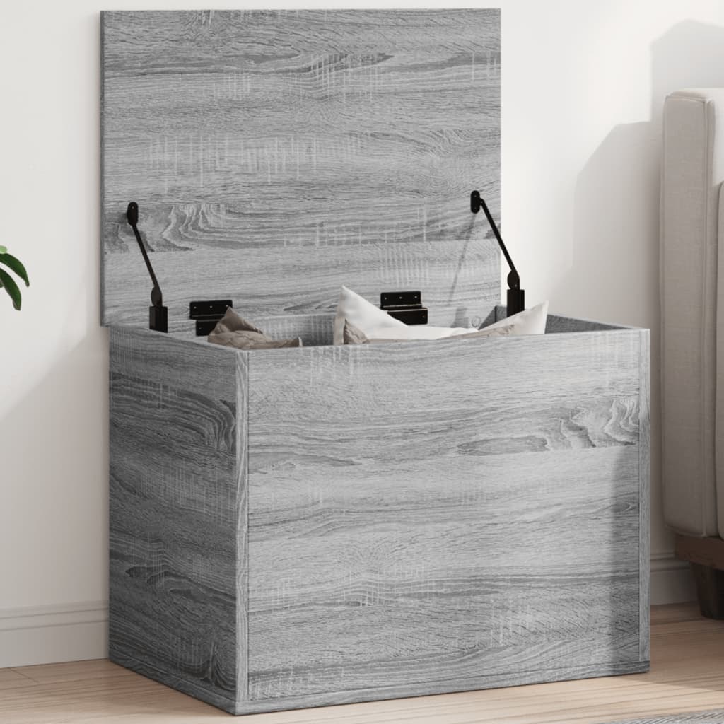 Storage Box Grey Sonoma 60x42x46 cm Engineered Wood - Bargainia.com - 