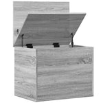 Storage Box Grey Sonoma 60x42x46 cm Engineered Wood - Bargainia.com - 