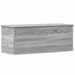 Storage Box Grey Sonoma 90x35x35 cm Engineered Wood - Bargainia.com - 