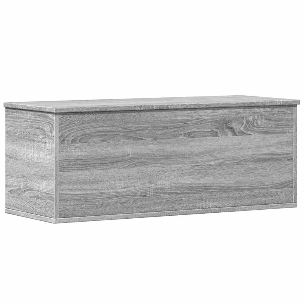Storage Box Grey Sonoma 90x35x35 cm Engineered Wood - Bargainia.com - 