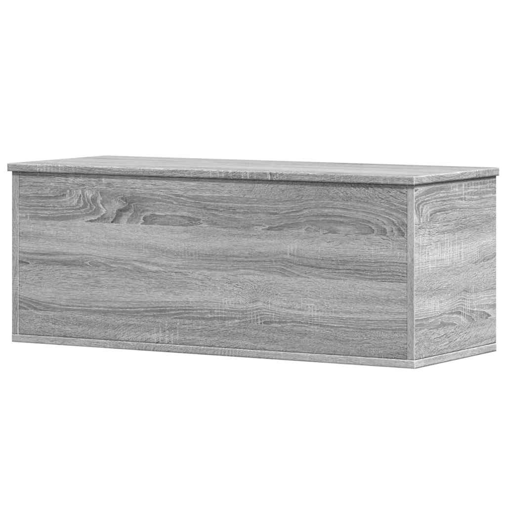 Storage Box Grey Sonoma 90x35x35 cm Engineered Wood - Bargainia.com - 