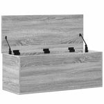 Storage Box Grey Sonoma 90x35x35 cm Engineered Wood - Bargainia.com - 