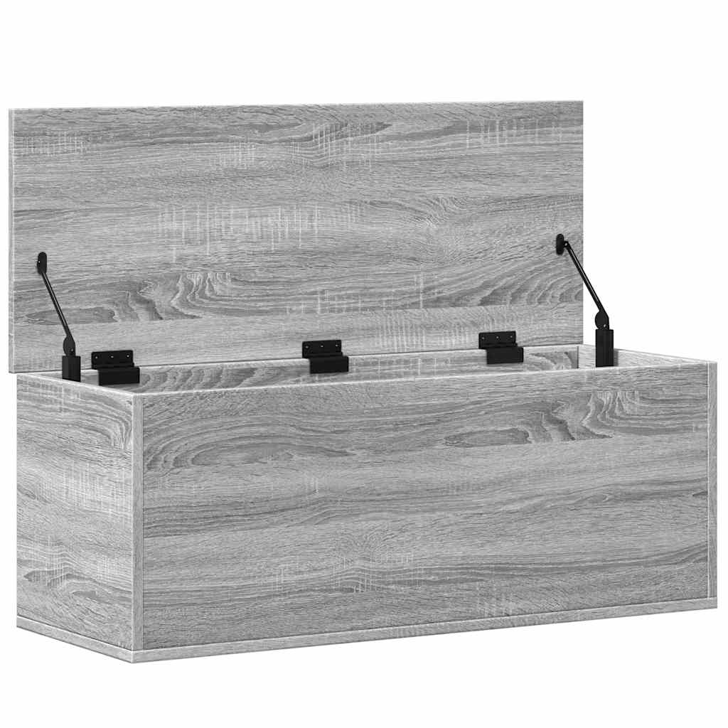 Storage Box Grey Sonoma 90x35x35 cm Engineered Wood - Bargainia.com - 