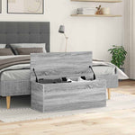 Storage Box Grey Sonoma 90x35x35 cm Engineered Wood - Bargainia.com - 