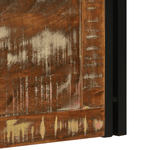 Storage Box Multicolour 80x50x50 cm Solid Wood Reclaimed - Bargainia.com - 