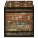 Storage Box Multicolour 80x50x50 cm Solid Wood Reclaimed - Bargainia.com - 
