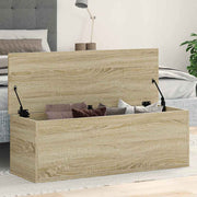 Storage Box Sonoma Oak 102x35x35 cm Engineered Wood - Bargainia.com - 8721012495920 - 840690