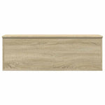 Storage Box Sonoma Oak 102x35x35 cm Engineered Wood - Bargainia.com - 