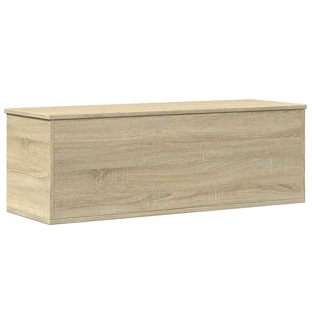 Storage Box Sonoma Oak 102x35x35 cm Engineered Wood - Bargainia.com - 