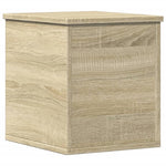 Storage Box Sonoma Oak 30x35x35 cm Engineered Wood - Bargainia.com - 