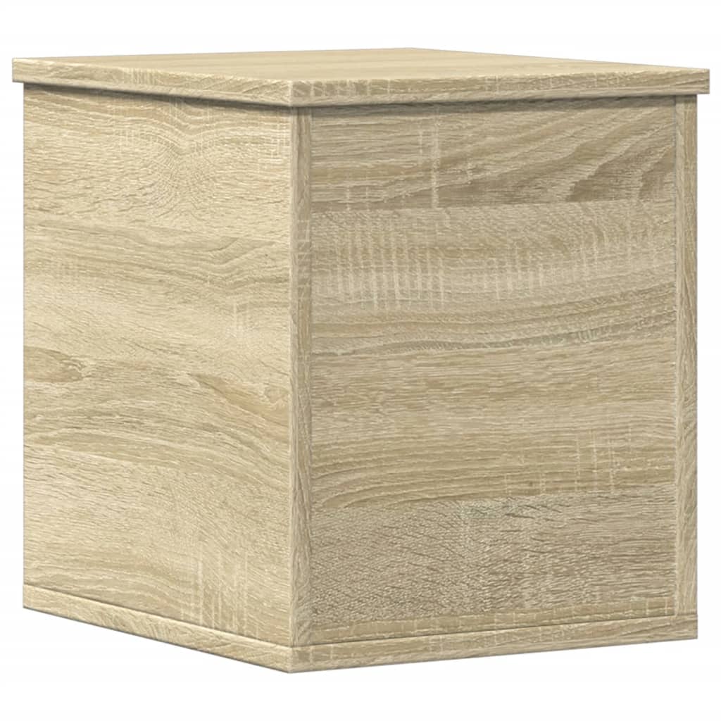 Storage Box Sonoma Oak 30x35x35 cm Engineered Wood - Bargainia.com - 