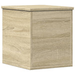 Storage Box Sonoma Oak 30x35x35 cm Engineered Wood - Bargainia.com - 