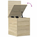 Storage Box Sonoma Oak 30x35x35 cm Engineered Wood - Bargainia.com - 