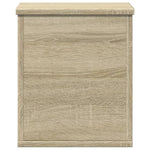Storage Box Sonoma Oak 30x35x35 cm Engineered Wood - Bargainia.com - 