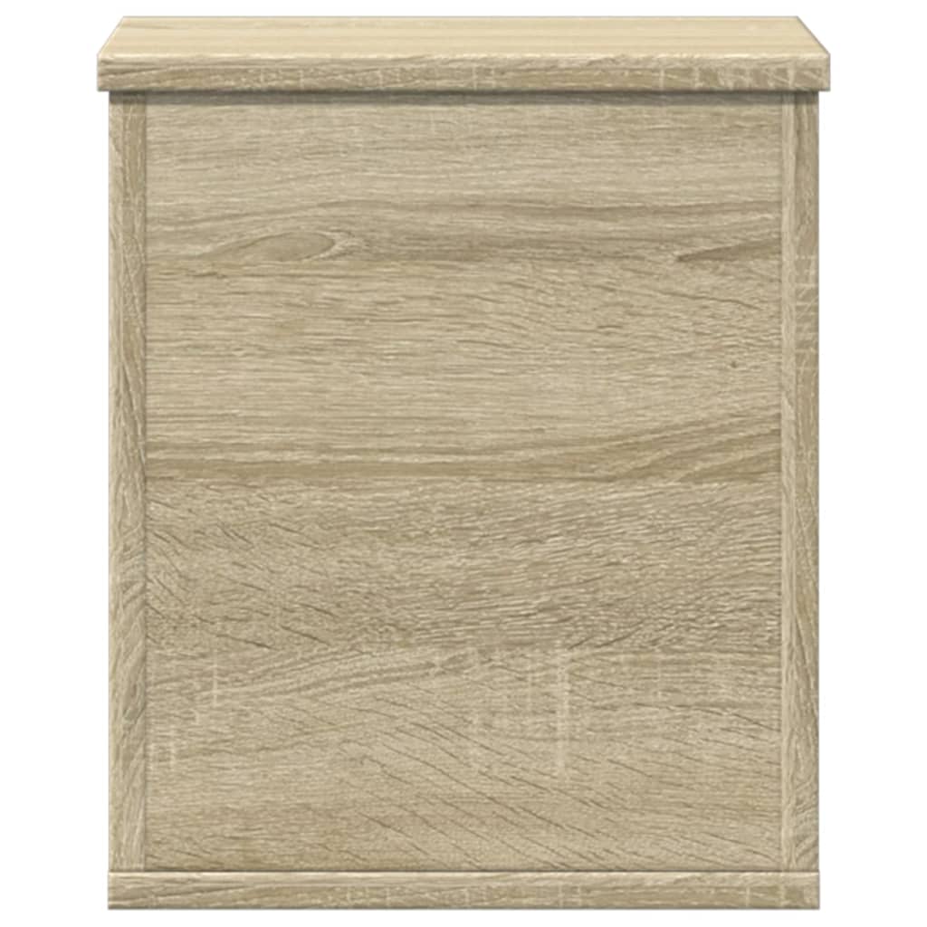 Storage Box Sonoma Oak 30x35x35 cm Engineered Wood - Bargainia.com - 