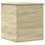 Storage Box Sonoma Oak 40x42x46 cm Engineered Wood - Bargainia.com - 