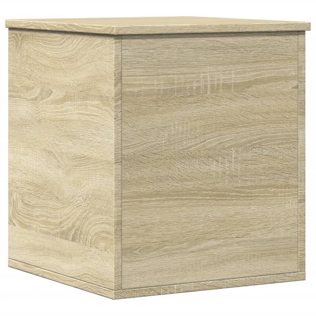 Storage Box Sonoma Oak 40x42x46 cm Engineered Wood - Bargainia.com - 