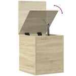 Storage Box Sonoma Oak 40x42x46 cm Engineered Wood - Bargainia.com - 