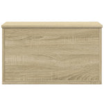 Storage Box Sonoma Oak 60x35x35 cm Engineered Wood - Bargainia.com - 