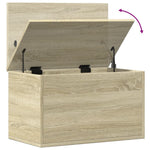 Storage Box Sonoma Oak 60x35x35 cm Engineered Wood - Bargainia.com - 