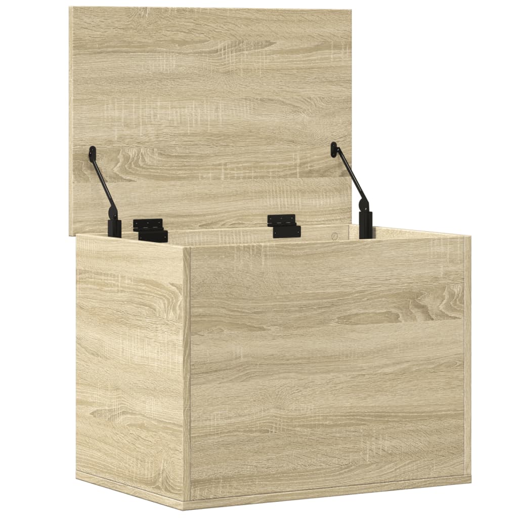 Storage Box Sonoma Oak 60x42x46 cm Engineered Wood - Bargainia.com - 