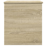 Storage Box Sonoma Oak 60x42x46 cm Engineered Wood - Bargainia.com - 