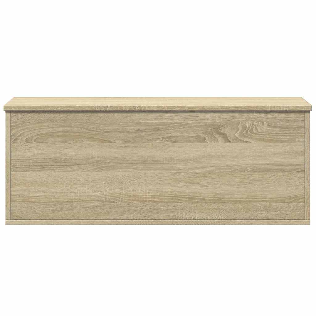 Storage Box Sonoma Oak 90x35x35 cm Engineered Wood - Bargainia.com - 