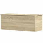 Storage Box Sonoma Oak 90x35x35 cm Engineered Wood - Bargainia.com - 