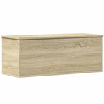 Storage Box Sonoma Oak 90x35x35 cm Engineered Wood - Bargainia.com - 