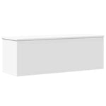 Storage Box White 102x35x35 cm Engineered Wood - Bargainia.com - 