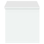 Storage Box White 90x35x35 cm Engineered Wood - Bargainia.com - 