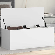 Storage Box White 90x35x35 cm Engineered Wood - Bargainia.com - 8721012495838 - 840681