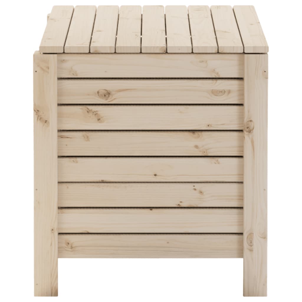 Storage Box with Lid RANA 80x49x54 cm Solid Wood Pine - Bargainia.com - 