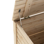 Storage Box with Lid RANA 80x49x54 cm Solid Wood Pine - Bargainia.com - 