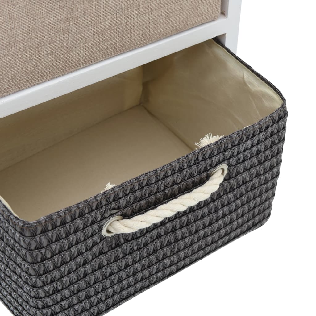 Storage Cabinet 4 Drawers Wood - Bargainia.com - 8718475971443 - 242890