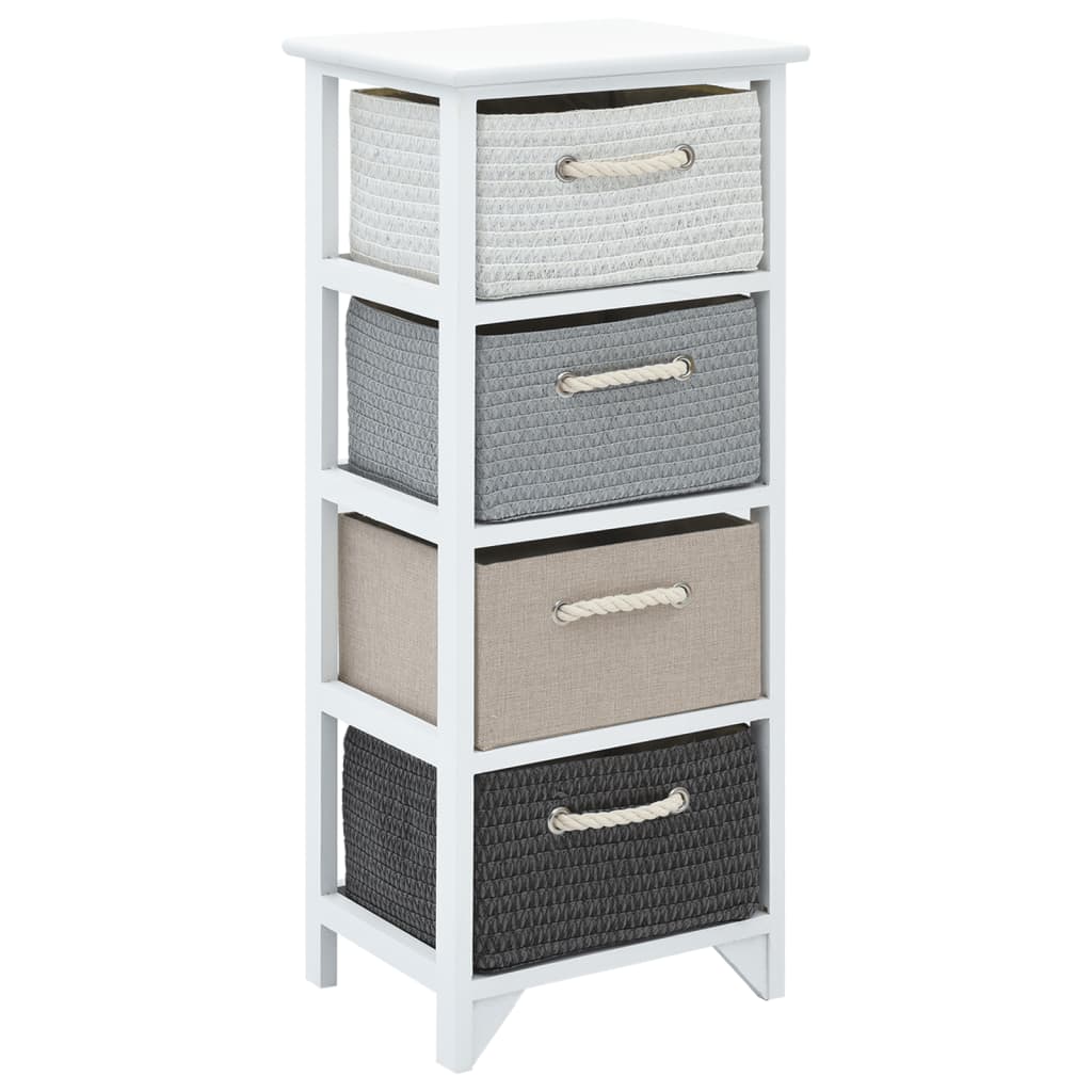 Storage Cabinet 4 Drawers Wood - Bargainia.com - 8718475971443 - 242890