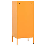 Storage Cabinet Mustard Yellow 42.5x35x101.5 cm Steel - Bargainia.com - 