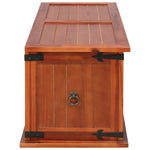 Storage Chest 90x45x40 cm Solid Acacia Wood - Bargainia.com - 