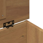 Storage Chest with Lid Panama 79x42x46 cm Solid Wood Pine - Bargainia.com - 