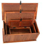 Storage Chests 3 pcs Solid Acacia Wood - Bargainia.com - 