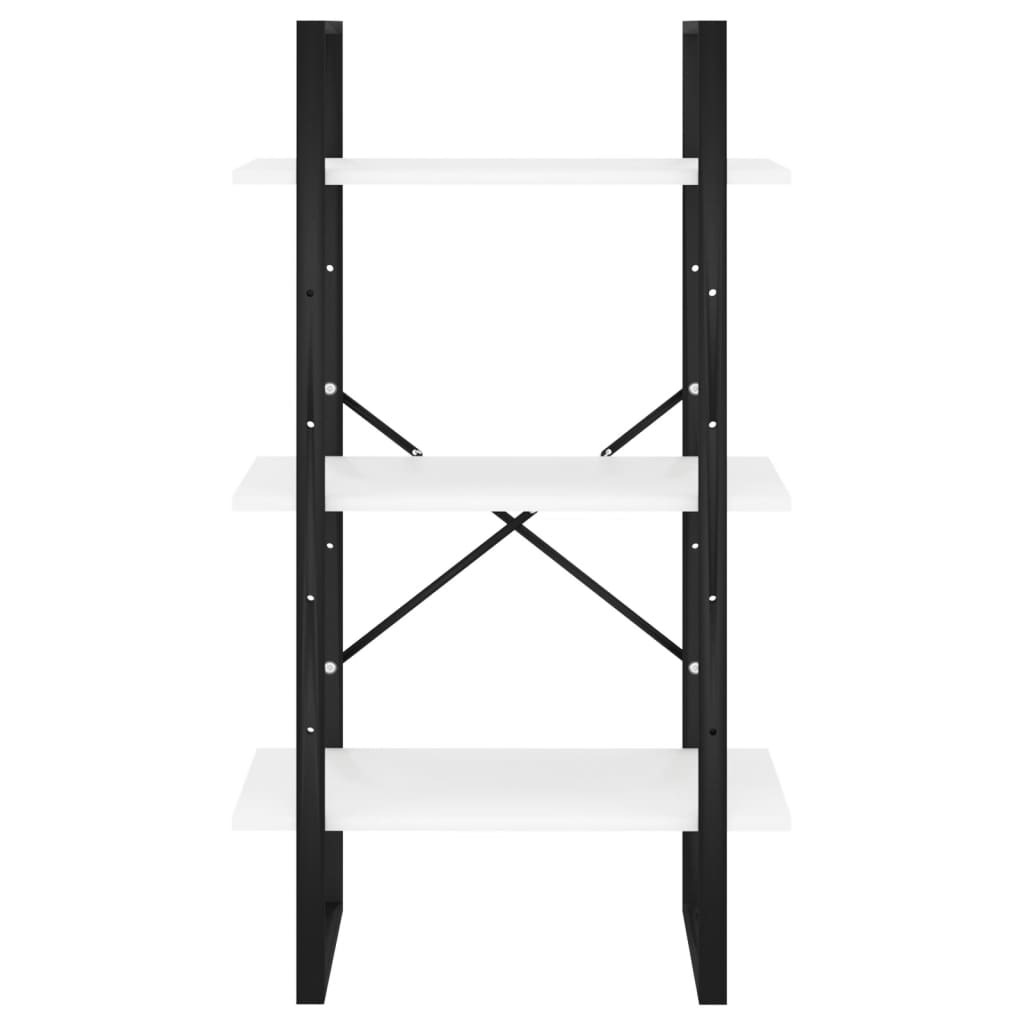 Storage Shelf White 60x30x105 cm Engineered Wood - Bargainia.com - 8720286567975 - 806507