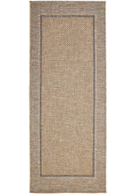 Summer Latte Border Rug – Indoor/Outdoor - Bargainia.com - 