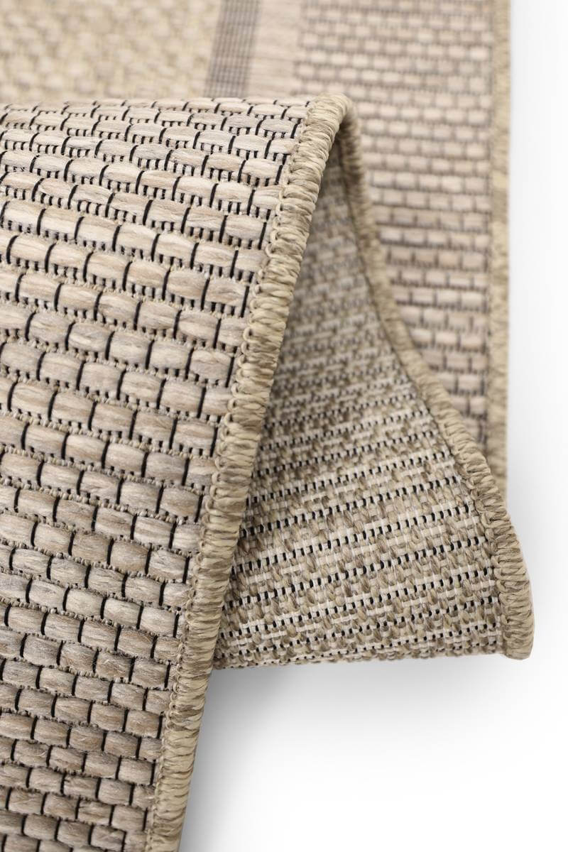 Summer Latte Border Rug – Indoor/Outdoor - Bargainia.com - 5053095260328 - 11935- VH7-A 120/170