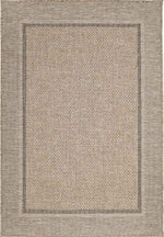 Summer Latte Border Rug – Indoor/Outdoor - Bargainia.com - 