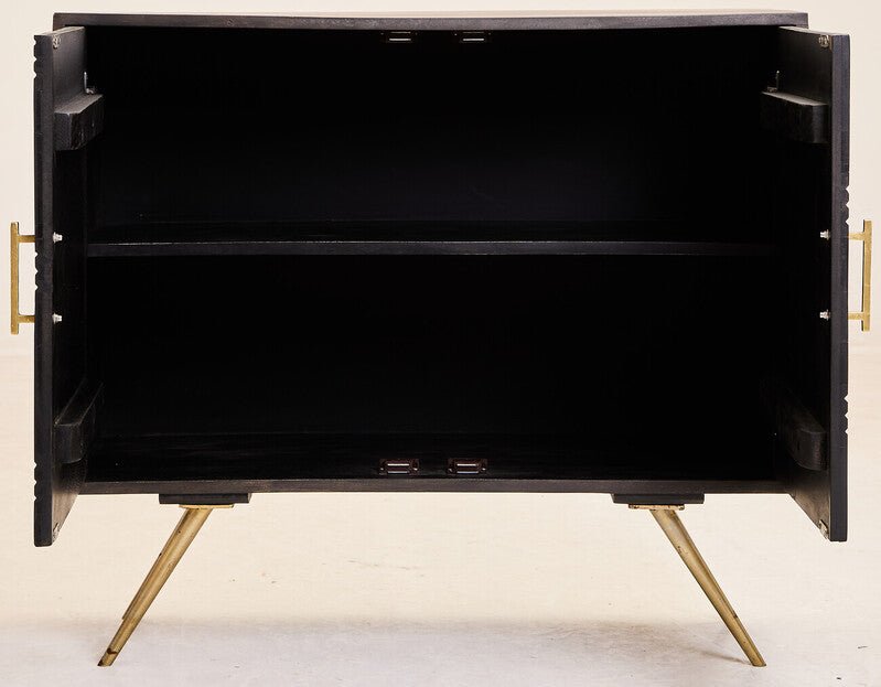 Surat 2 Door Mango Wood Sideboard - Bargainia.com - 5018705442693