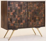 Surat 2 Door Mango Wood Sideboard - Bargainia.com - 5018705442693