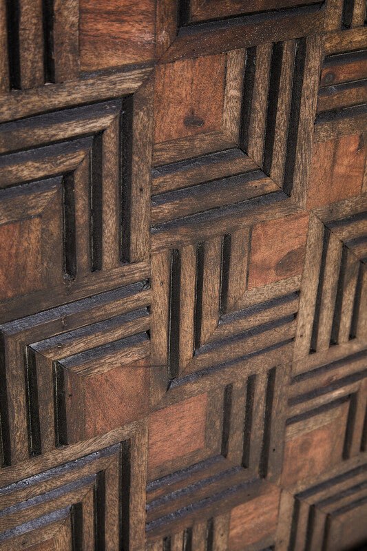 Surat 2 Door Mango Wood Sideboard - Bargainia.com - 5018705442693