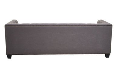 Surina 3 Seat Grey Fabric Sofa - Bargainia.com - 