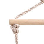 Swing Seat with Rope Ladder and Climbing Stones Blue PE - Bargainia.com - 